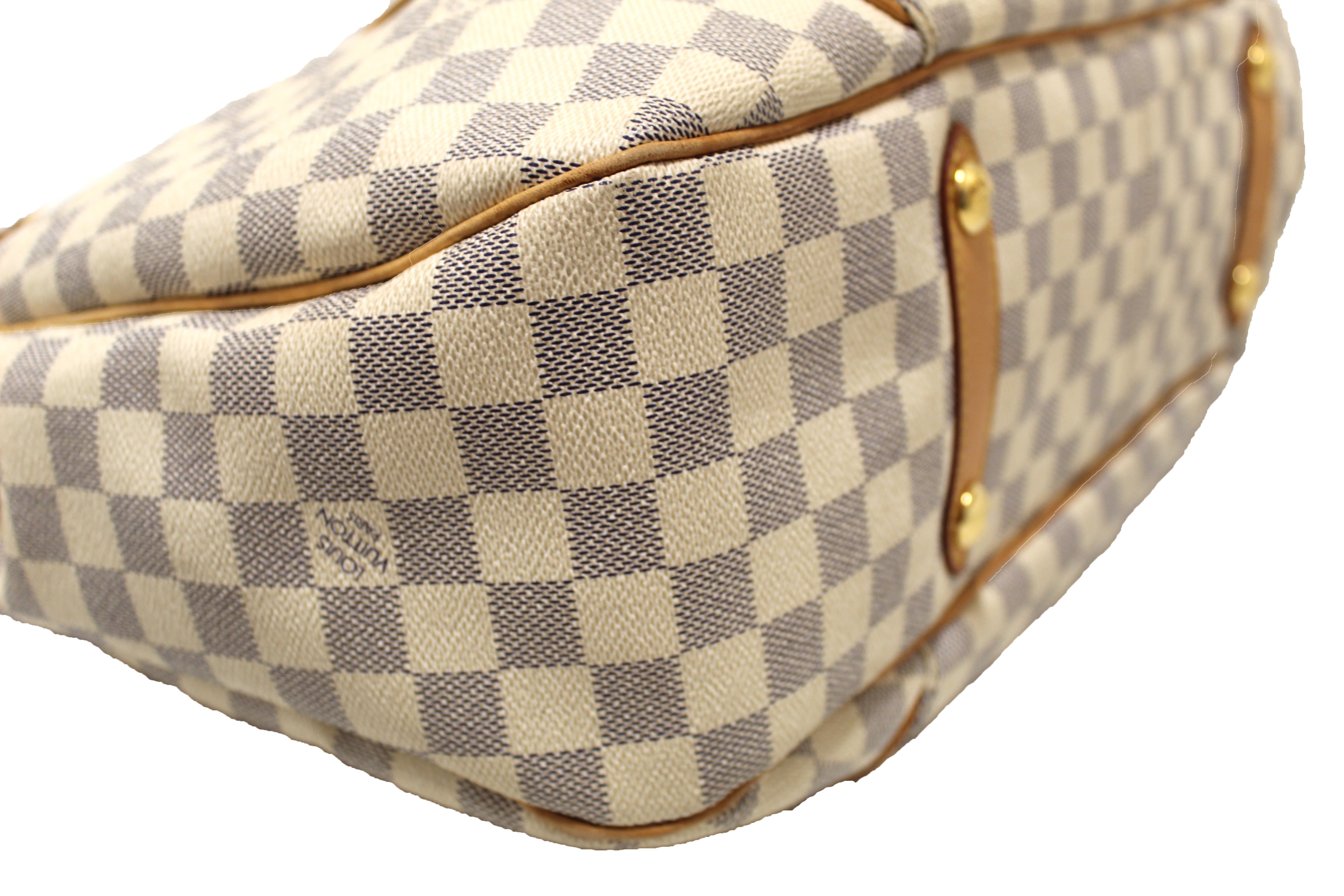 Authentic Louis Vuitton Damier Azur Galliera GM Shoulder Bag - Luxury Designer Handbag for Women, Perfect for Work, Travel & Everyday Use