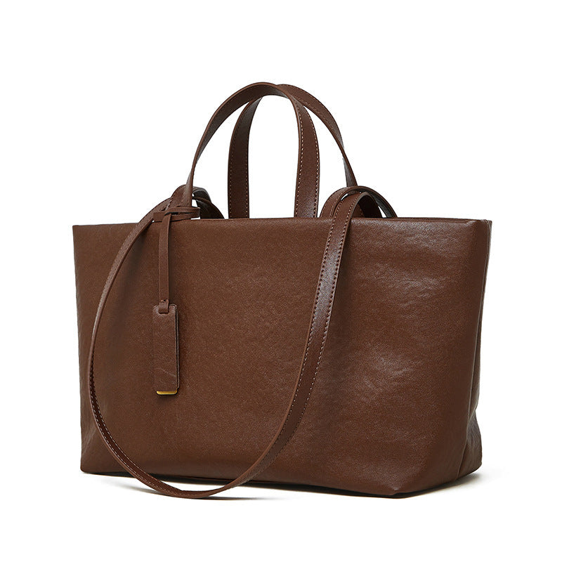 Genuine Leather Crossbody Shoulder Bag for Women - Stylish Underarm Purse with Adjustable Strap - Perfect for Work, Travel & Everyday Use