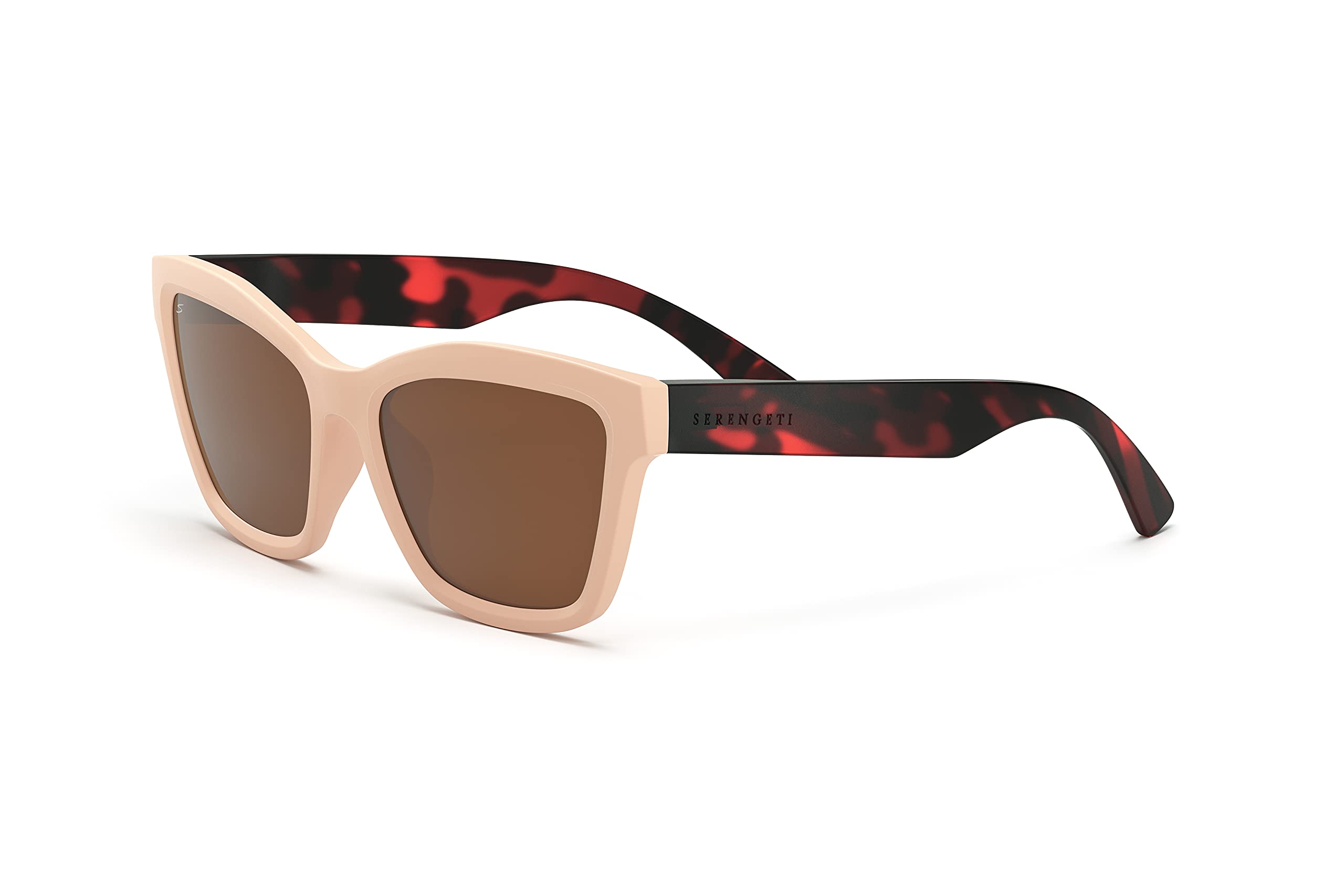 Serengeti Rolla Polarized Sunglasses for Men & Women - UV Protection, Lightweight Aviator Style - Perfect for Driving, Beach & Outdoor Activities