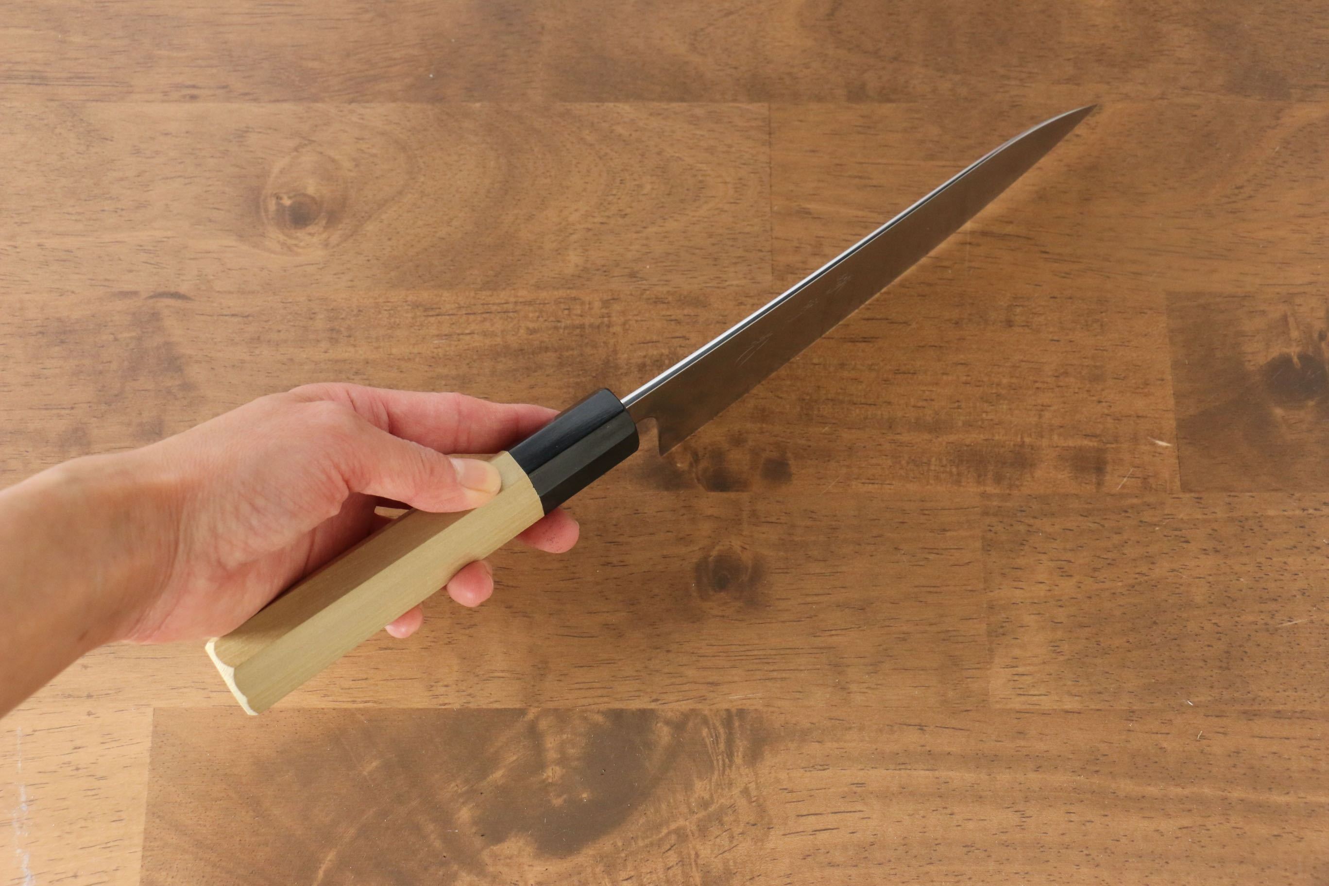 Premium Jikko SG2 Gyuto 180mm Japanese Chef Knife with Magnolia Wood Handle - Perfect for Sushi, Meat Slicing & Professional Kitchen Use