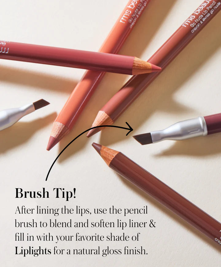 Nude Lip Pencil - Natural Matte Lip Liner for Everyday Wear | Perfect for Nude Makeup Looks & Enhancing Lip Shape
