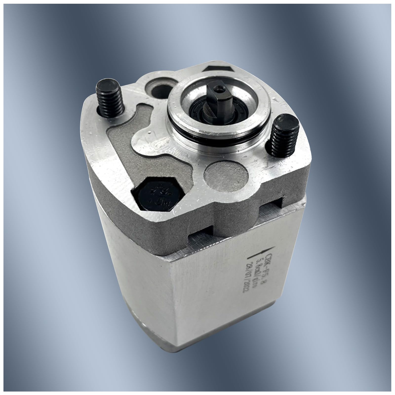 Premium Hydraulic Gear Pump CBK-F4.2 - High Pressure Oil Pump (0.8-8 Displacement) for Hydraulic Power Units & Lifters | Durable, Easy to Install | Ideal for Industrial Machinery, Construction Equipment & Agricultural Applications