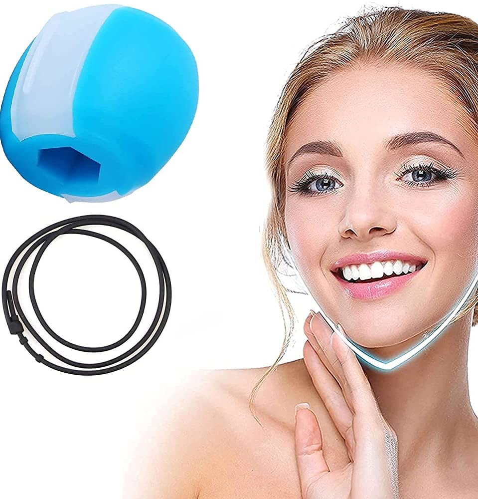 SHOPINUM Jawline Exerciser Tool for Men & Women - Double Chin Reducer & Face Slimming Workout Device | Perfect for Home Gym, Office, or Travel Use