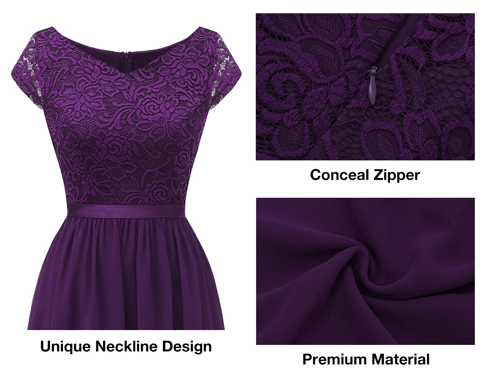 Elegant Long Formal Dresses for Women 2024 | Wedding Guest & Bridesmaid Gowns | V-Neck Evening Party Dresses for Homecoming, Beach Events & Fall Occasions