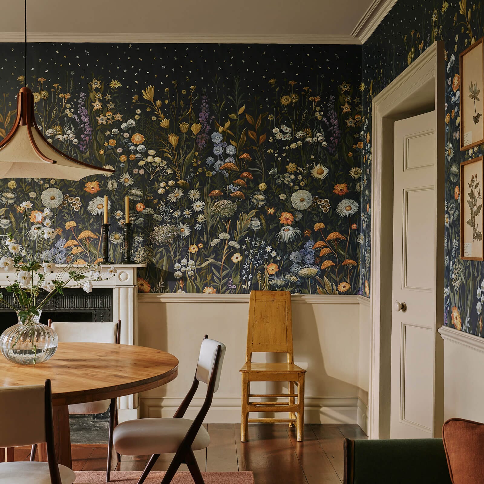 PRATARIA Galaxy Wallpaper - High-Quality Space-Themed Wall Decor for Living Room & Bedroom