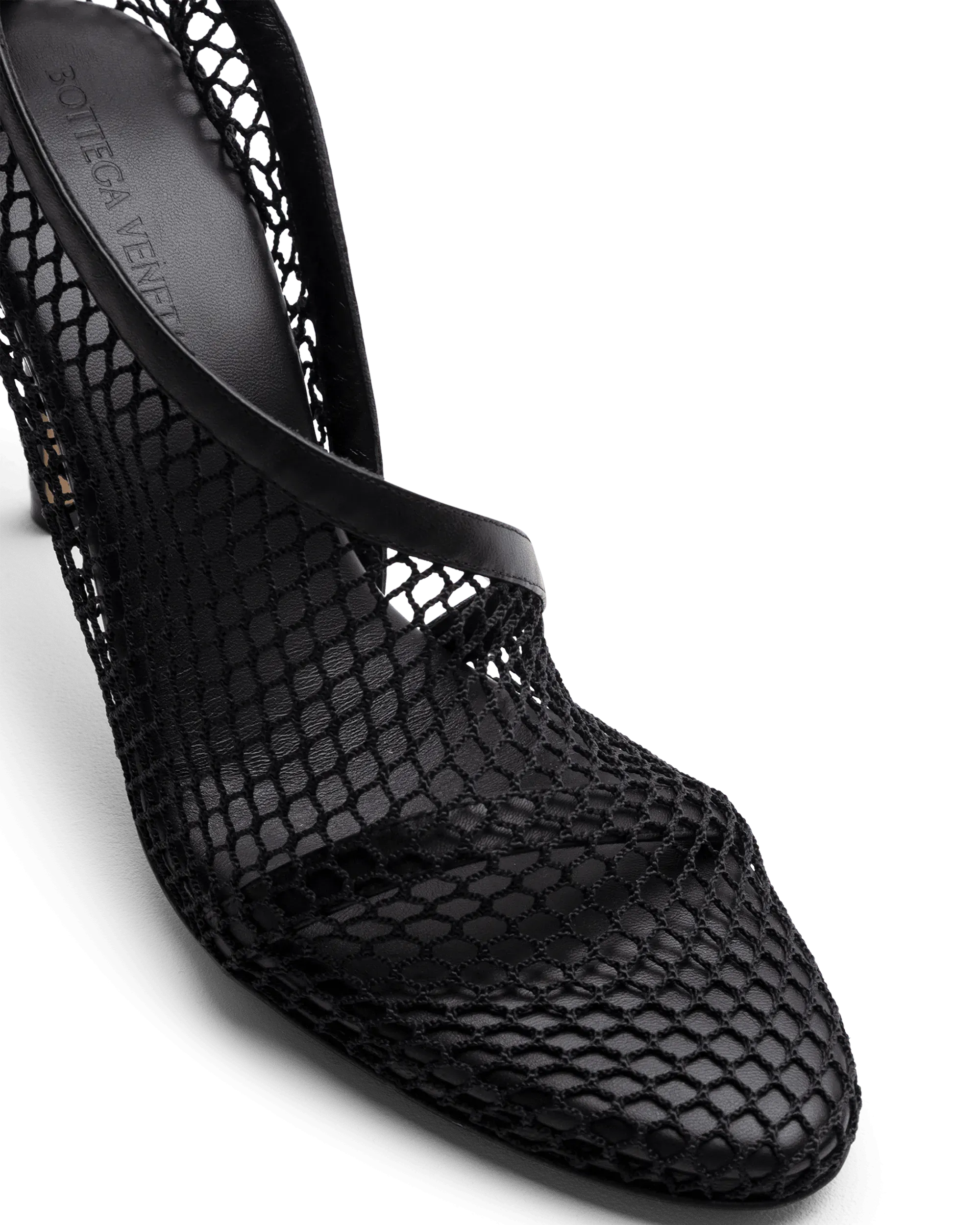 Elegant Mesh Ankle Strap Heels for Women - Comfortable High Heel Sandals with Adjustable Buckle - Perfect for Weddings, Parties & Evening Events