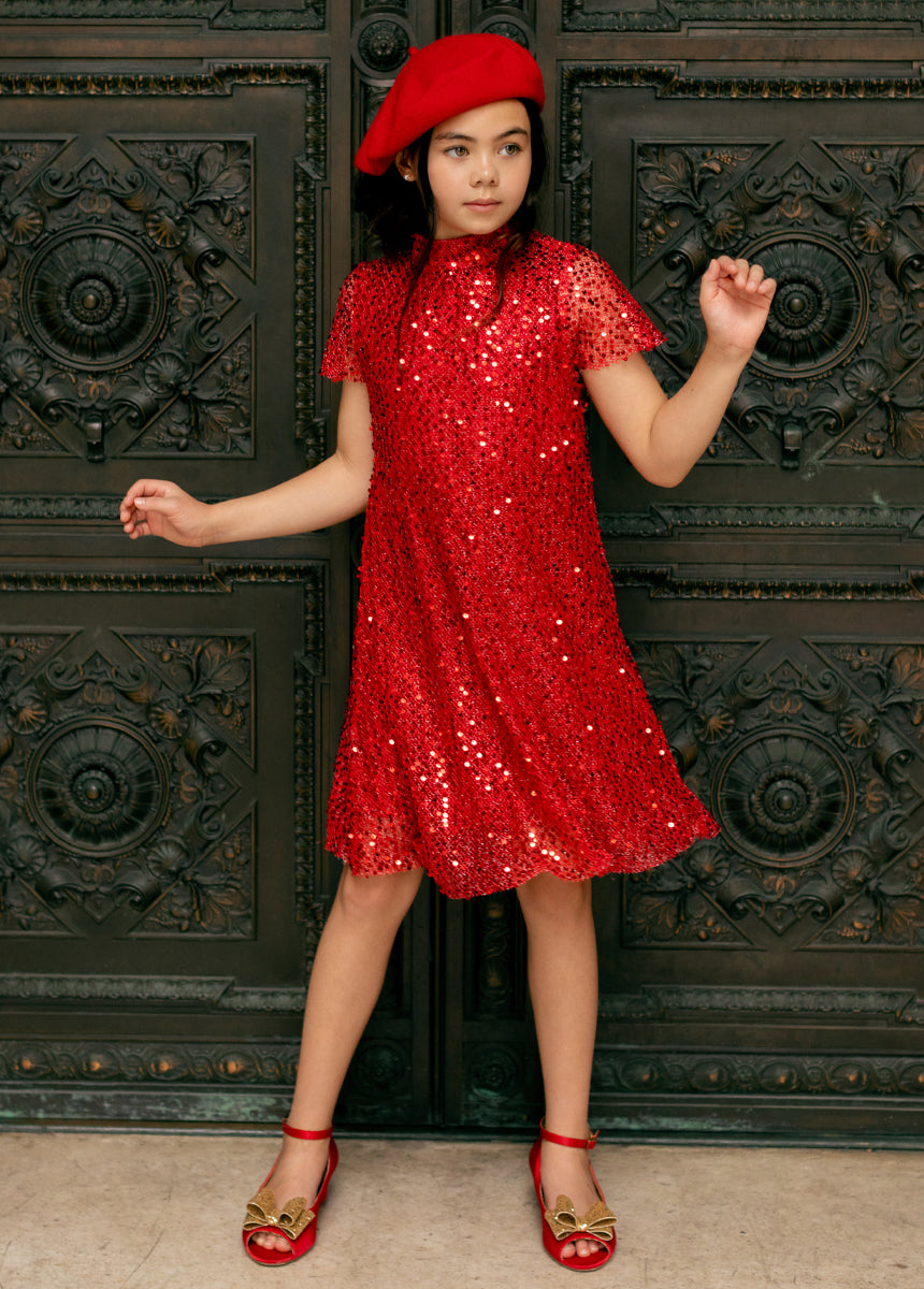 Ansel Women's Red Floral Summer Dress - Elegant & Comfortable for Casual Outings, Beach Vacations, and Date Nights