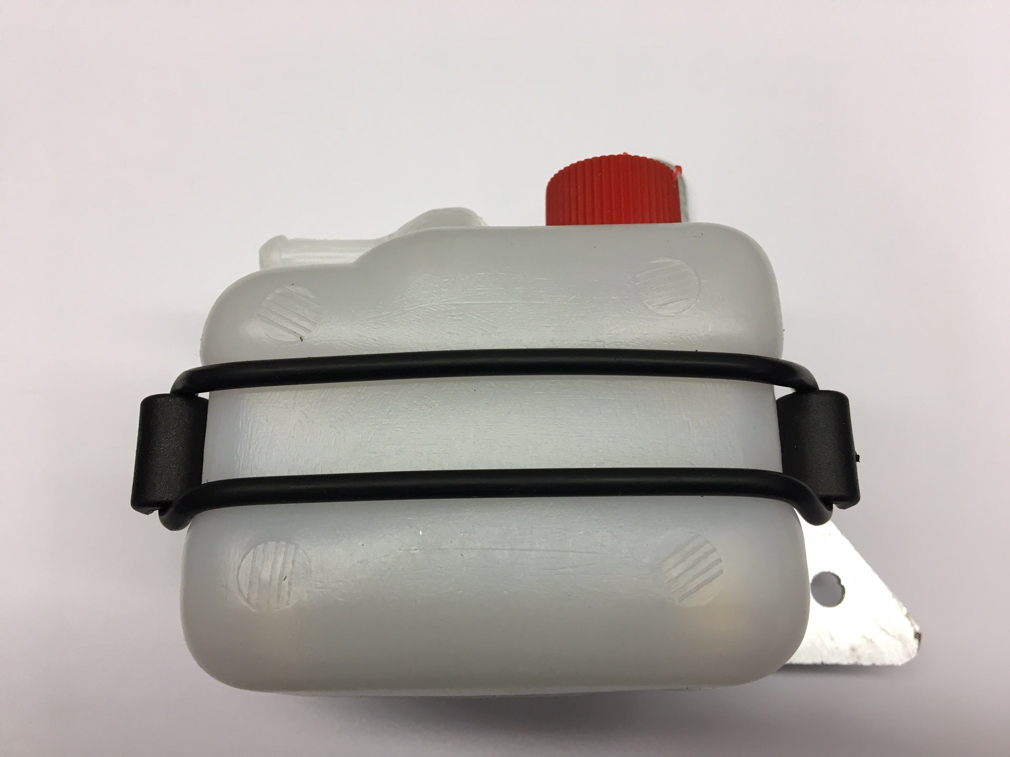 LO206 Overflow Bottle & Metal Bracket Kit - Briggs Oil Catch Can Set for Kart Racing & Small Engine Protection