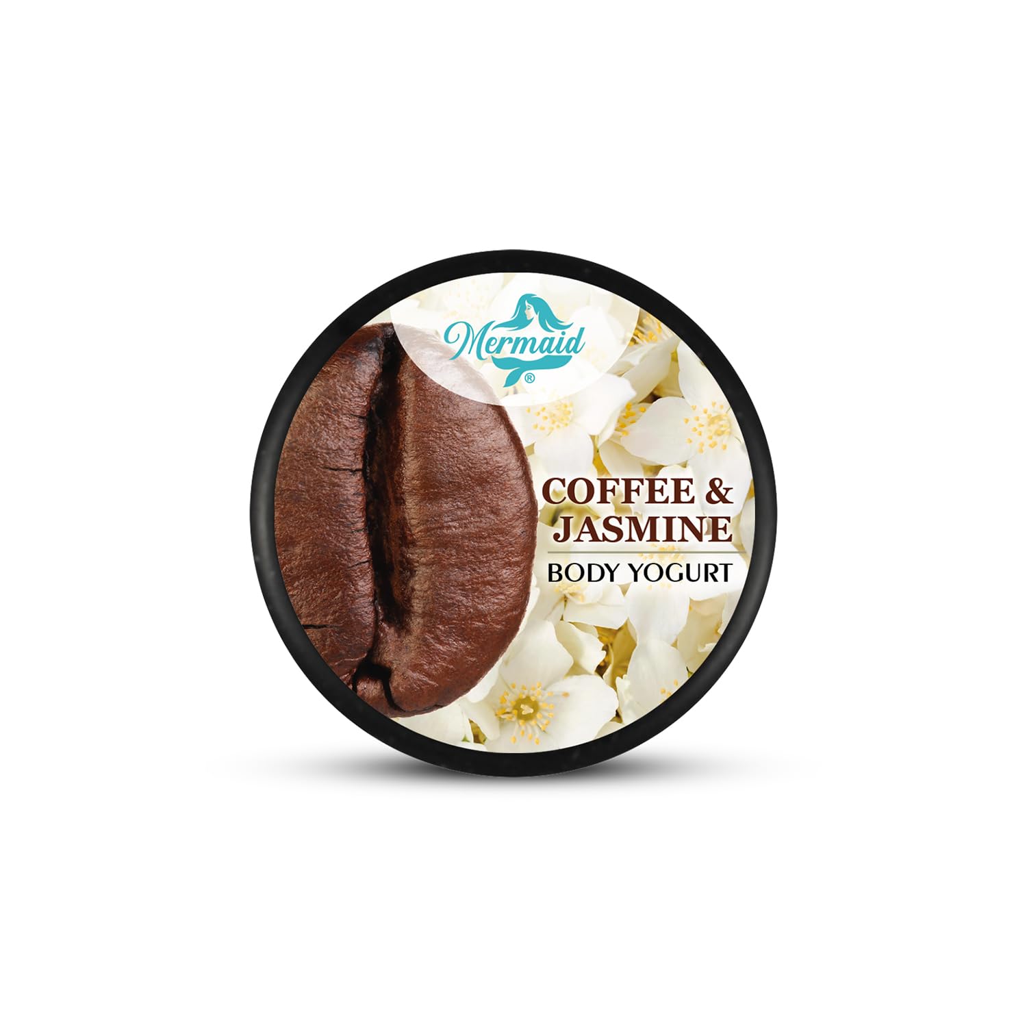 Mermaid Coffee & Jasmine Seaweed Yogurt - Organic Herbal Tea Blend for Relaxation | Perfect for Stress Relief, Meditation & Wellness Rituals