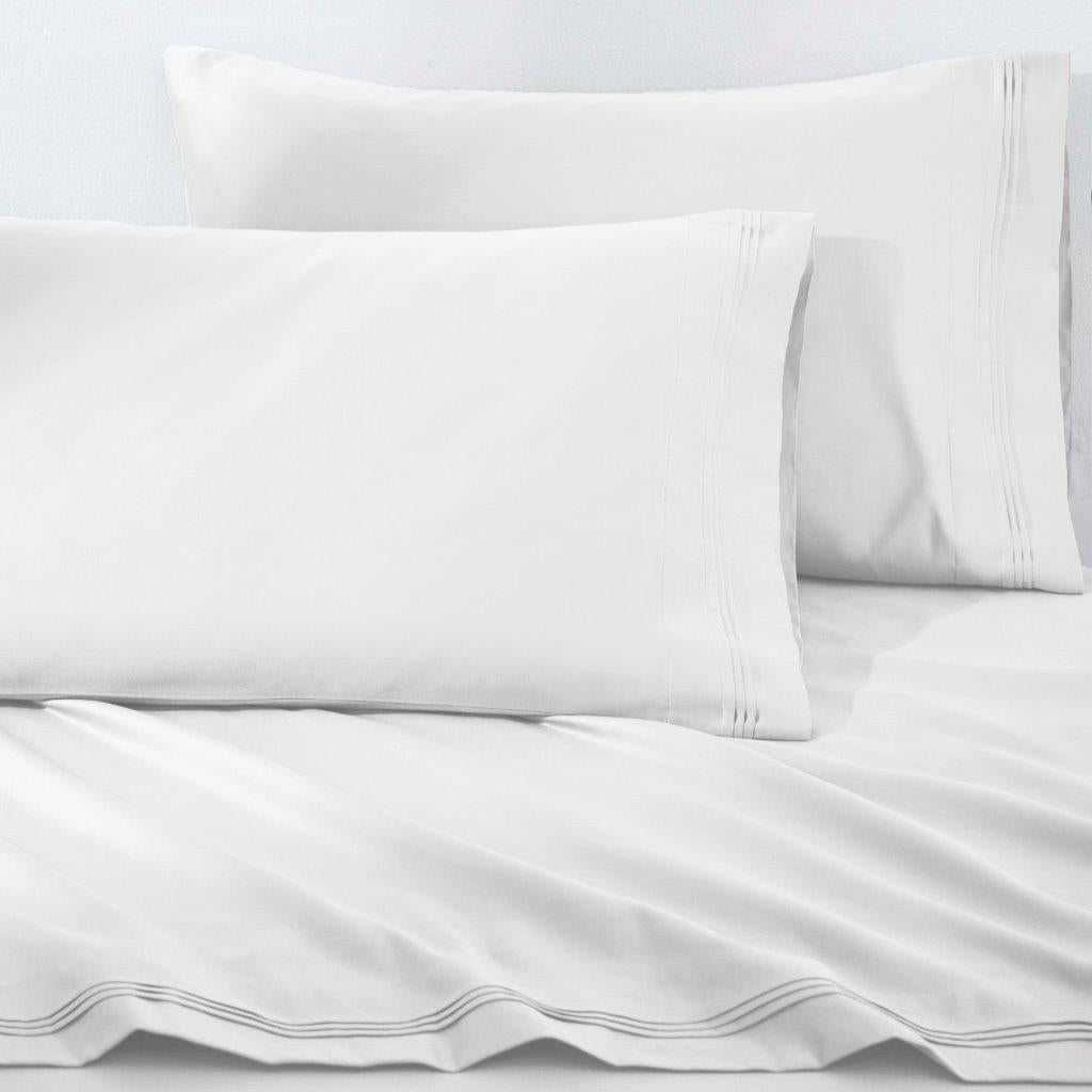 Luxury 1500 Thread Count Egyptian Cotton Pillowcase Set - 2 Piece, Ultra Soft & Breathable for Better Sleep - Perfect for Bedroom, Hotel, or Gift