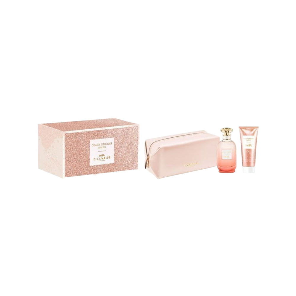 Coach Dream Sunset 3 Piece Eau De Parfum Set - 90ml Luxury Perfume Gift for Women | Daytime, Evening & Special Occasion Fragrance