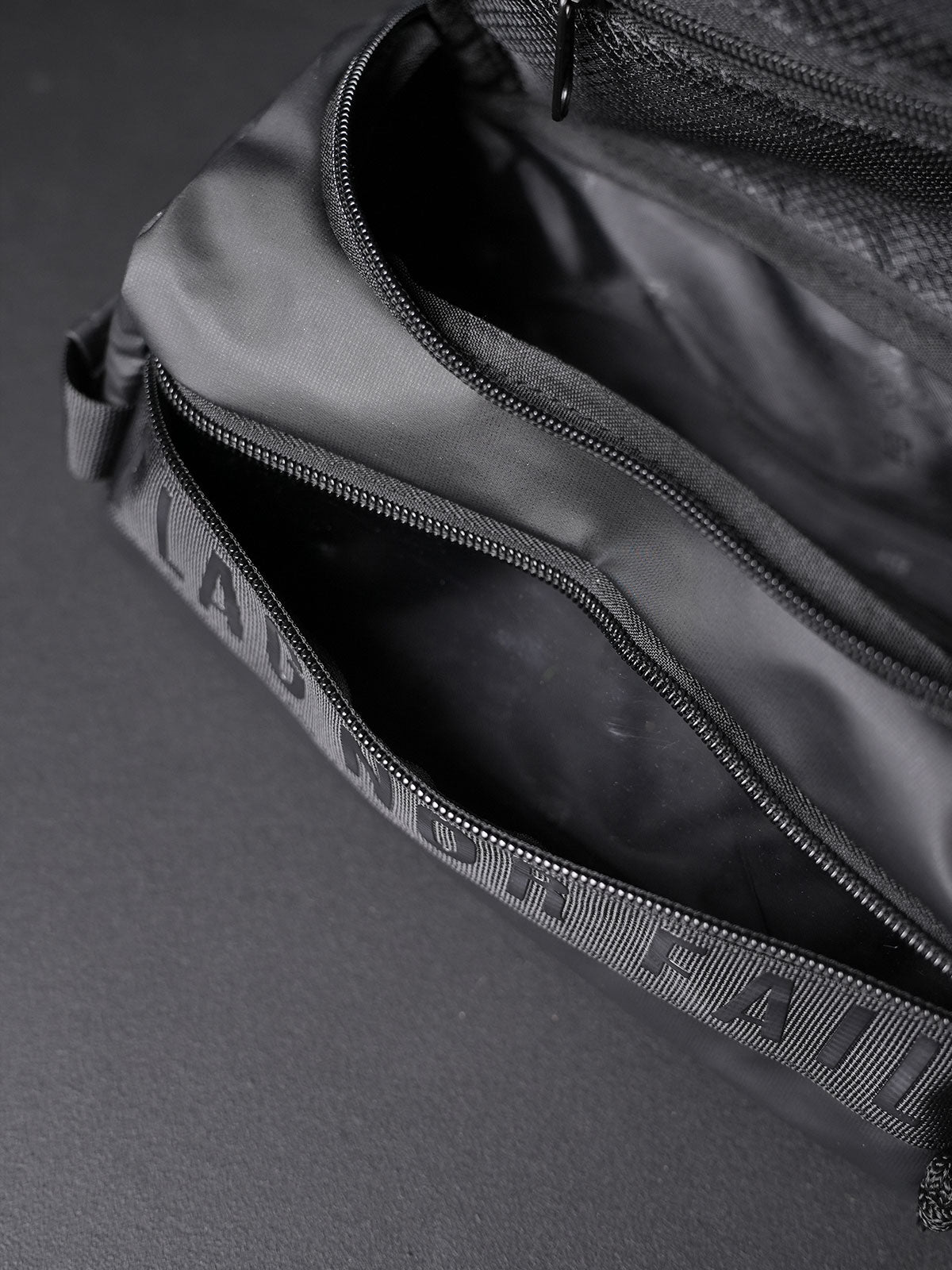 Momentum 2.5L Black Toiletry Bag for Travel - Waterproof Cosmetic Organizer for Men & Women - Perfect for Gym, Camping, Business Trips & Daily Use