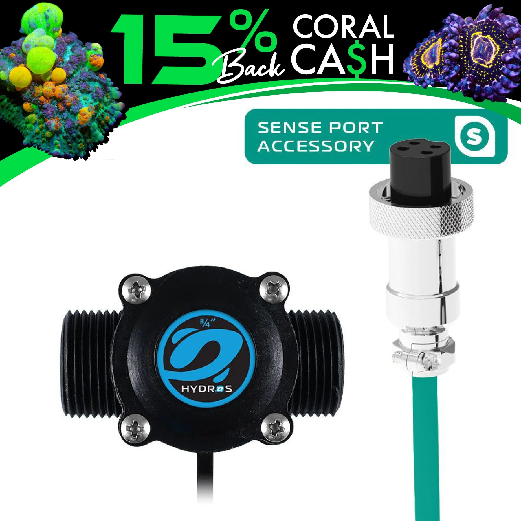 Hydros Flow Sensor - 3/4
