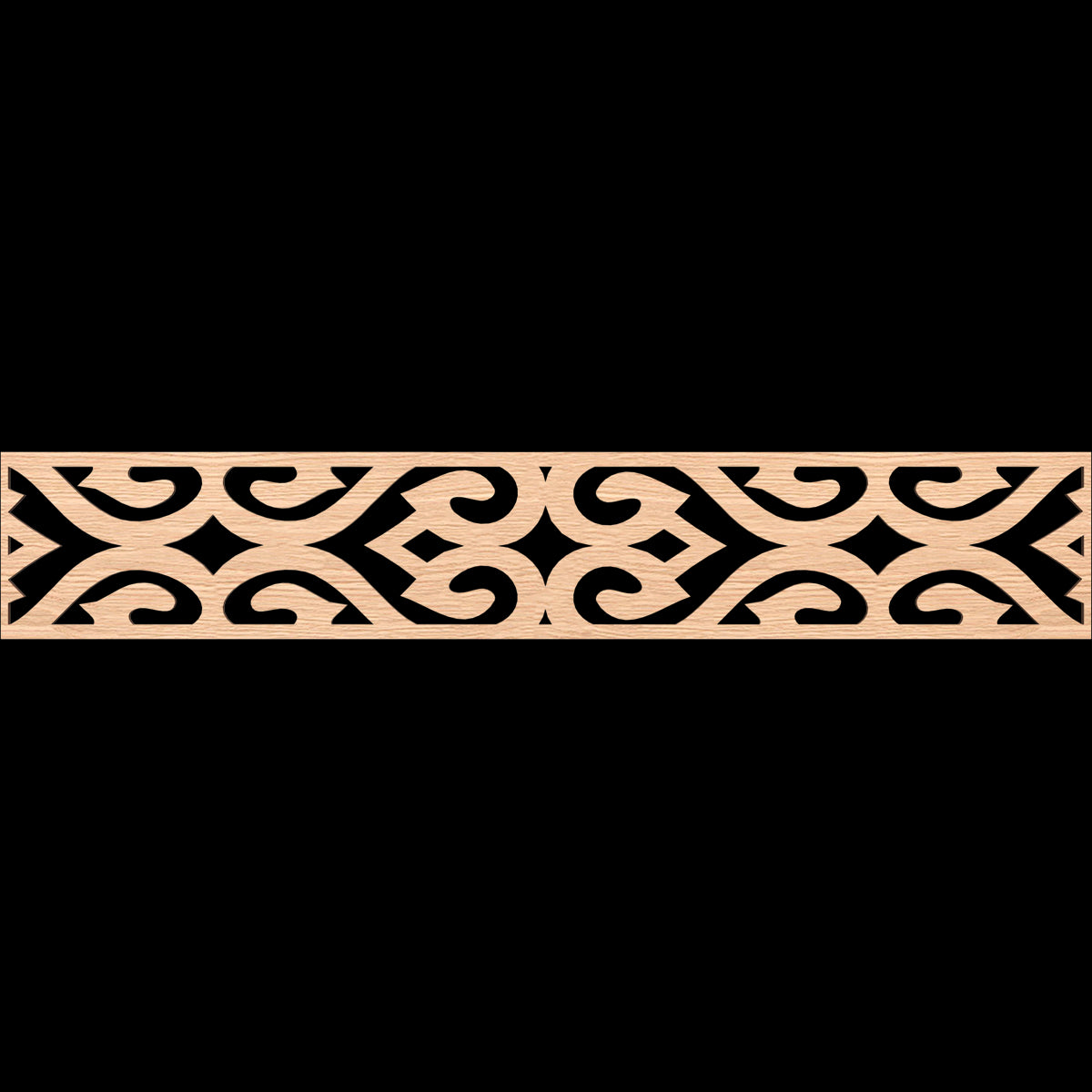 Keene Fretwork Moulding - Decorative Wood Trim for Home & Furniture | Perfect for DIY Projects, Wall Paneling and Cabinet Accents