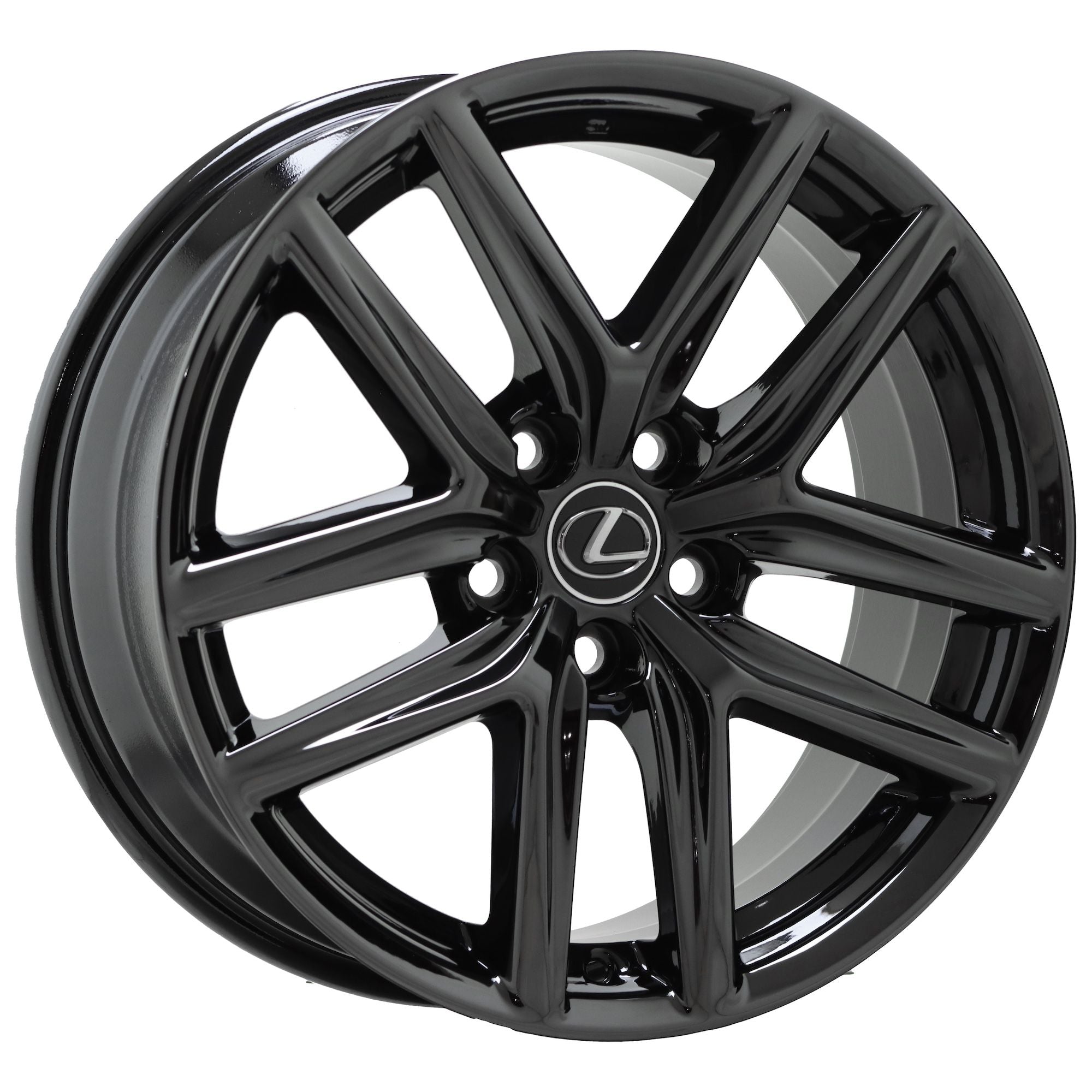 18x8.5 Lexus IS200 IS250 IS300 IS350 F Sport Black Chrome Wheel Rim (Rear) OEM 74293 - Perfect for Performance Upgrades & Luxury Car Customization