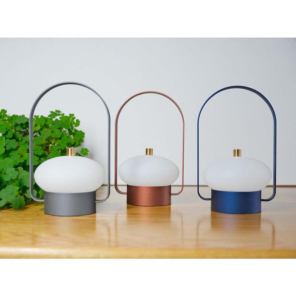 Soft Spot Portable Rechargeable LED Table Lamp with Built-in Battery - Perfect for Bedroom, Office, and Travel Night Light