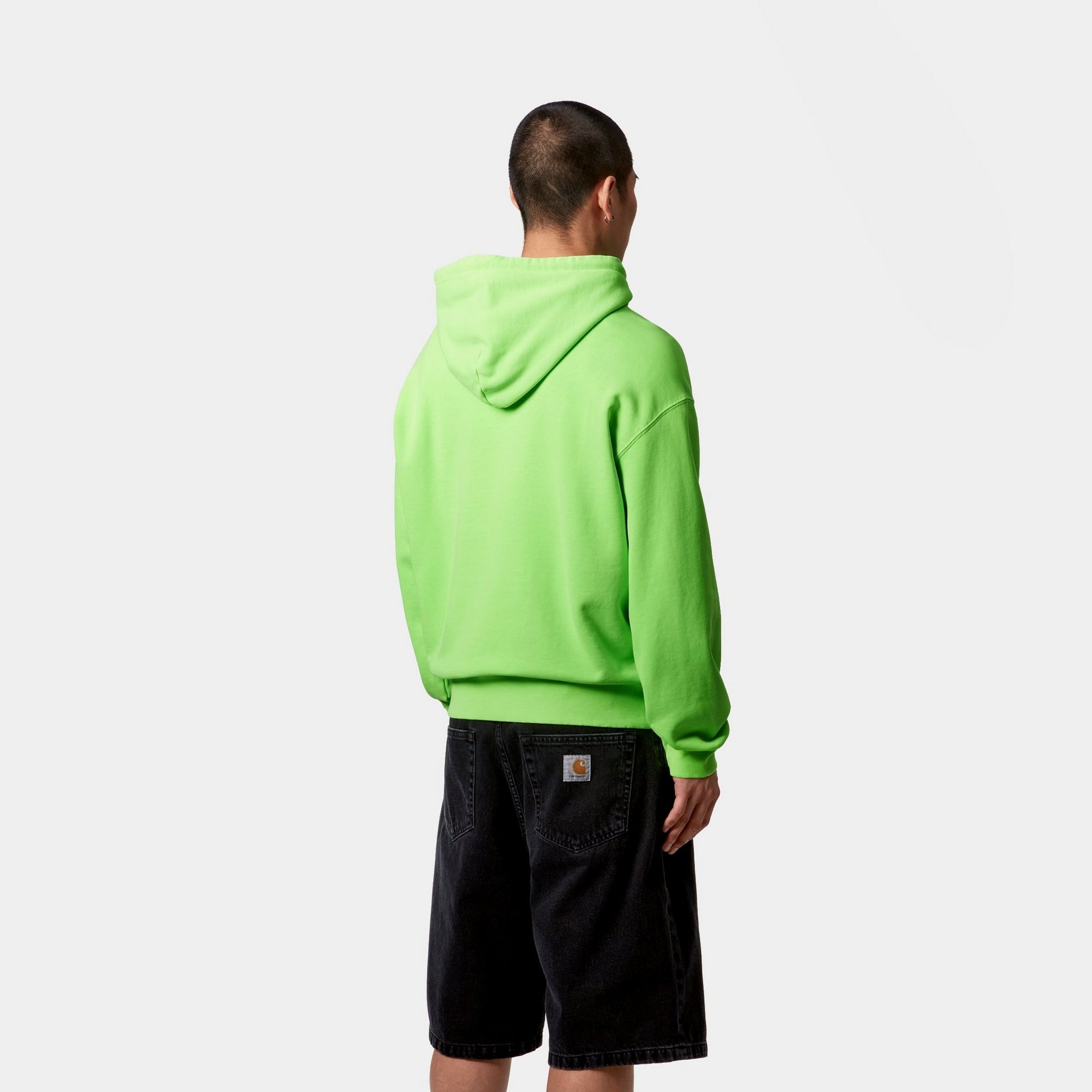 Premium Hooded Industry Sweatshirt for Men & Women - Lumo Green | Comfortable Workwear & Casual Pullover for Construction, Warehouse & Outdoor Activities