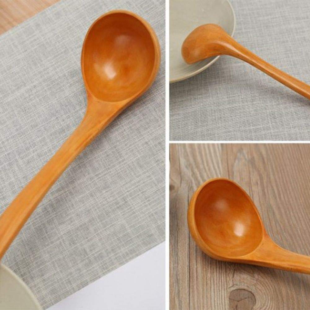 Wooden Non-Stick Spatula for Cooking - Natural Wood Wok Turner, Frying Pan Utensil for Stir-Fry, Scrambled Eggs & Pancakes - Perfect Kitchen Tool for Sauteing & Flipping Food
