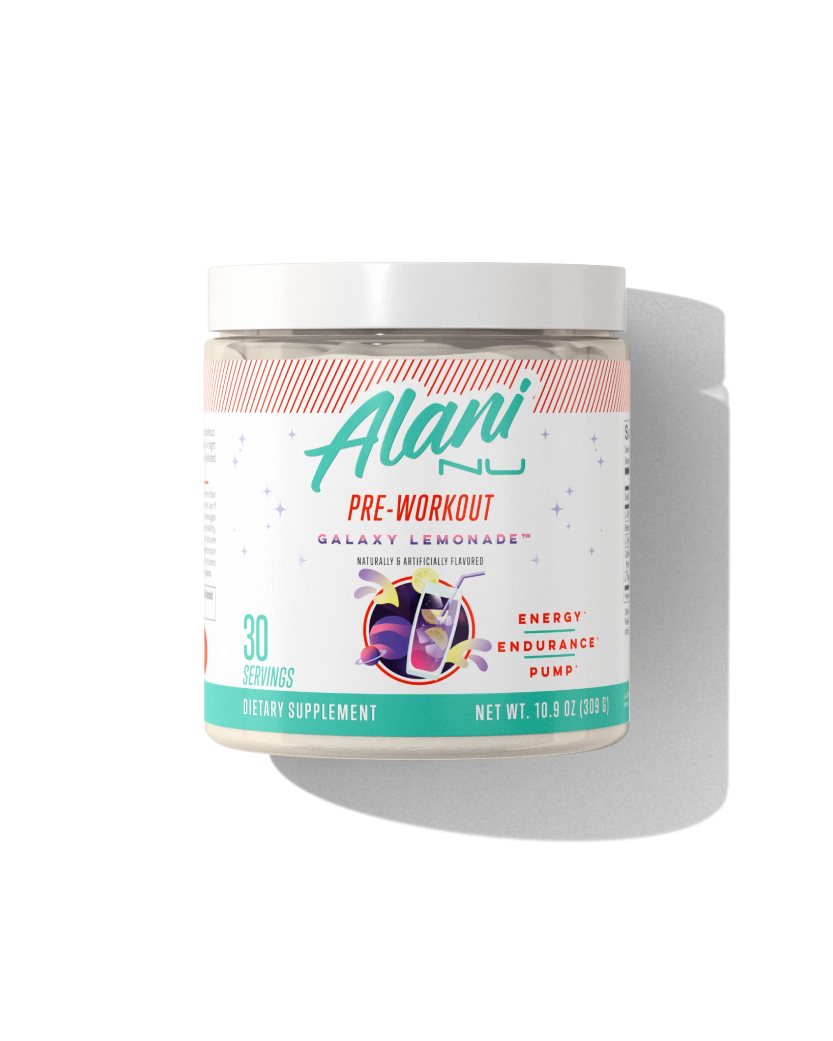 Alani Nu Original Pre Workout Powder - Energy & Focus Booster for Gym, Running & Fitness Training | Berry Lemonade Flavor