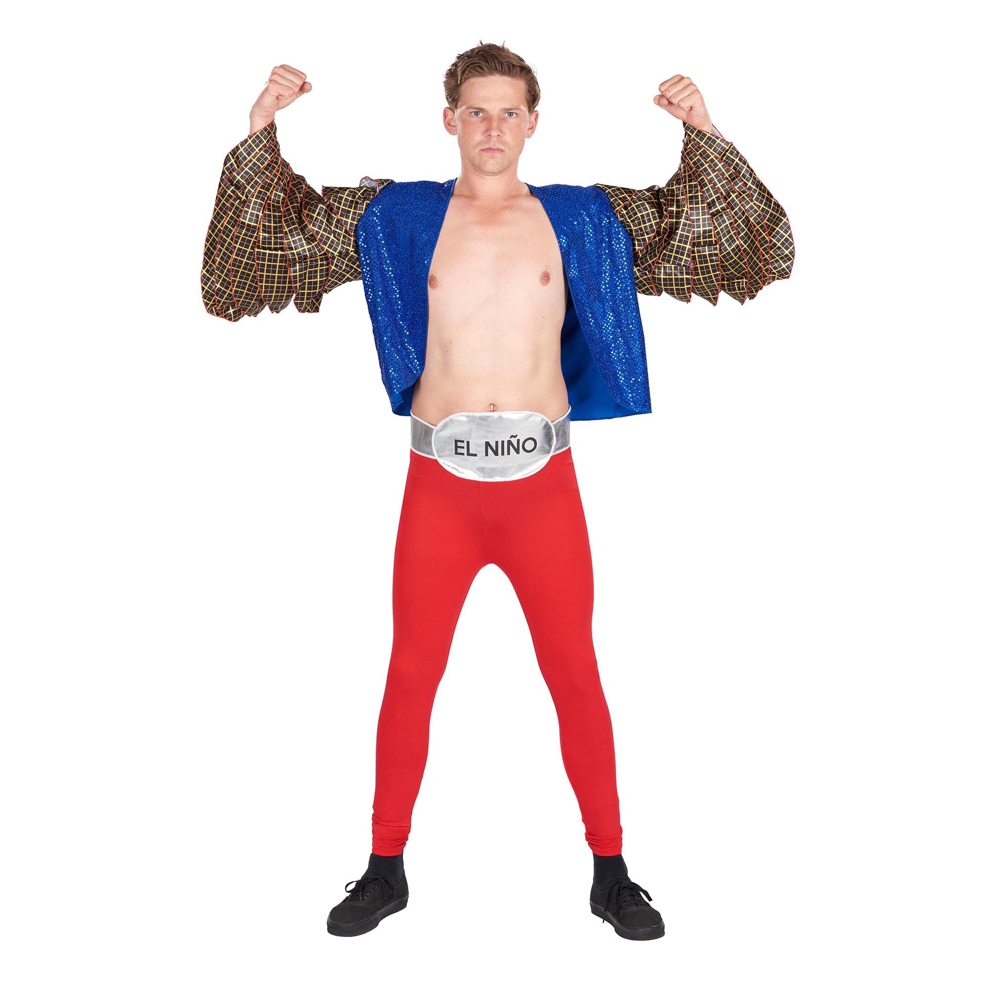 El Nino Adult Costume - Standard Red Devil Outfit for Halloween & Cosplay Parties | Perfect for Costume Events, Themed Parties & Dress-Up Fun