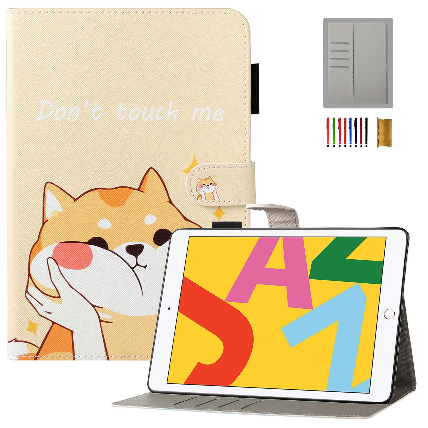 APOLL Premium PU Leather Magnetic Smart Case for iPad 7th Gen 10.2