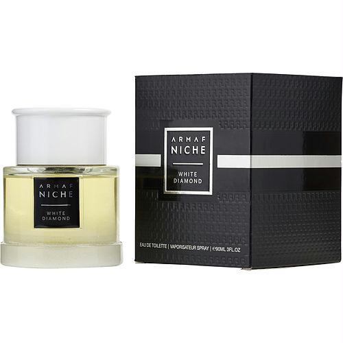 Armaf Niche White Diamond 90ML Eau de Toilette Spray for Men - Luxury Fragrance for Date Nights & Special Occasions