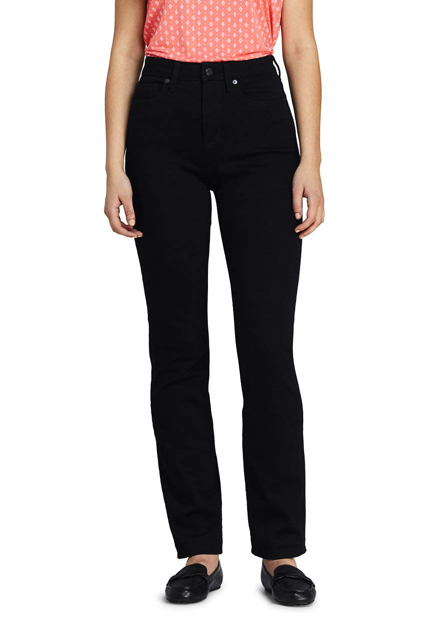 Women's Curvy Mid Rise Straight Leg Jeans - Stretch Denim Pants for Plus Size Comfort | Perfect for Casual Wear, Office & Everyday Outfits