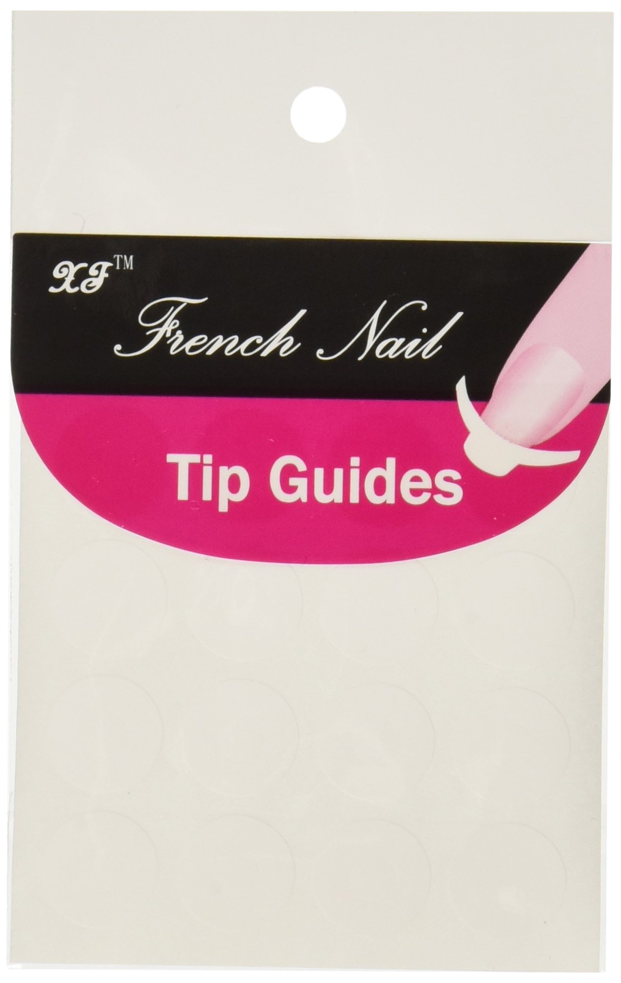 Wrapables 32 Sheets Nail Art Stickers - 16 Unique Nail Guide & Stencil Designs (2 Sheets Each) for French Tips & Creative Manicures | Perfect for DIY Nail Art, Salon Professionals & Home Use