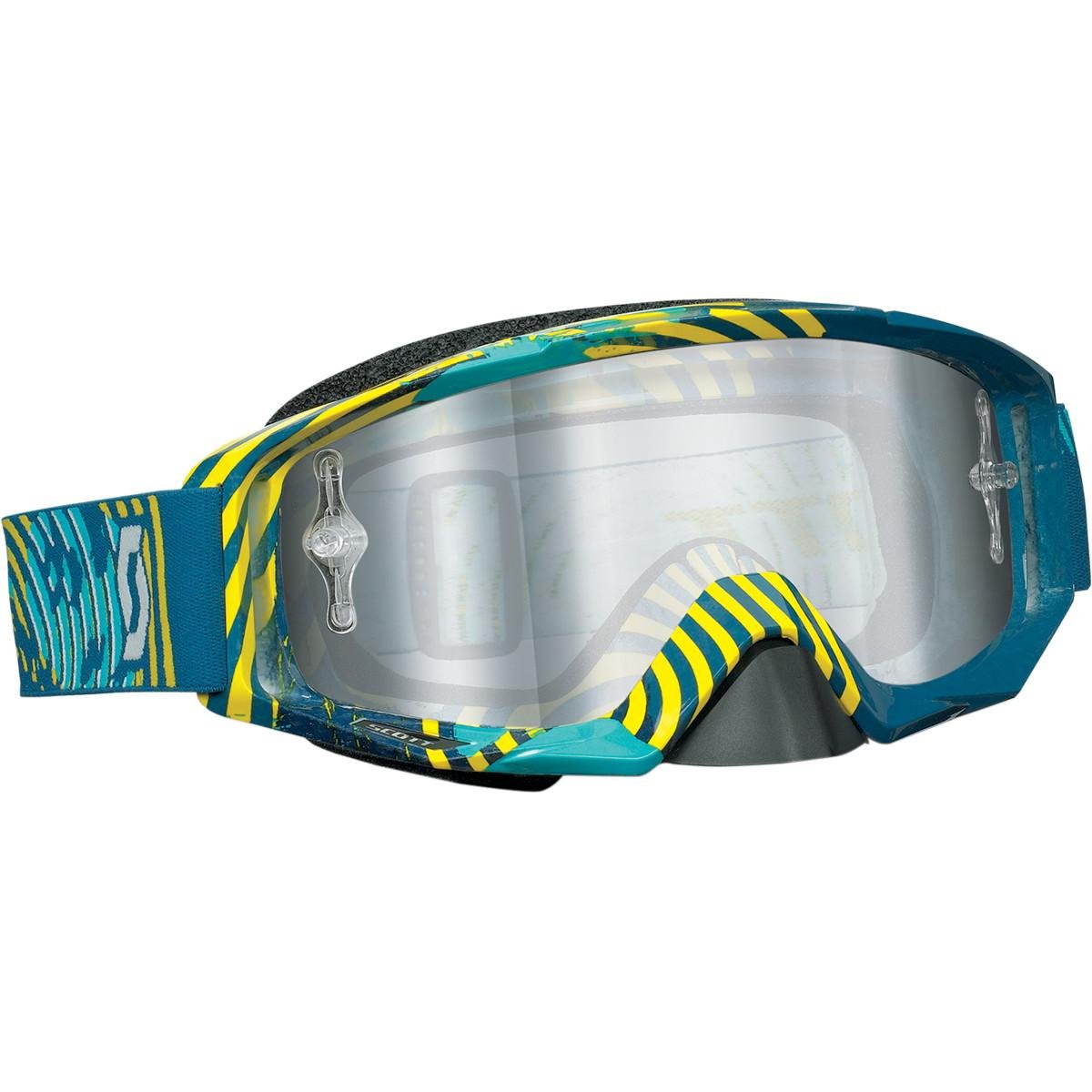 Scott Sports Tyrant Goggles with Works Clear AFC Lens - Skiing, Snowboarding & Winter Sports Protective Eyewear for Men & Women