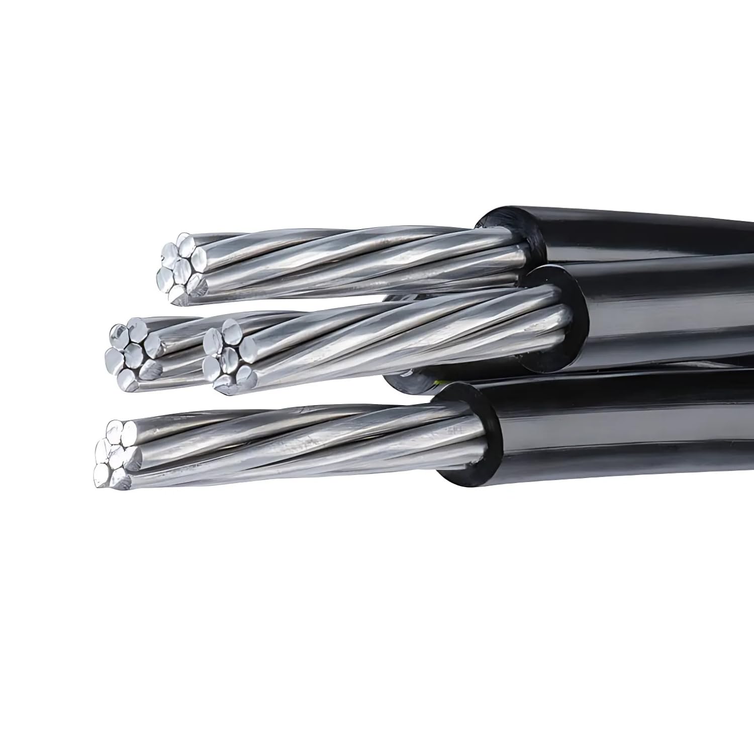 80' Aluminum URD Dyke 2-2-2-4 Quadruplex Secondary Cable - Direct Burial Electrical Wire for Underground Power Distribution | Nassau Electrical Supply - Perfect for Residential & Commercial Outdoor Wiring Projects