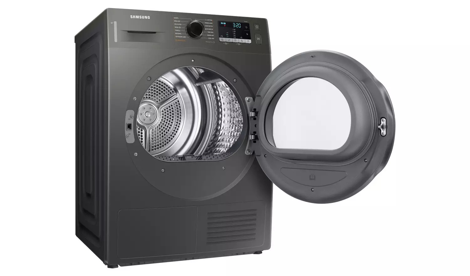 Samsung 8Kg Heat Pump Dryer - Stainless Steel | Energy Efficient & Quiet Laundry Appliance for Home Use