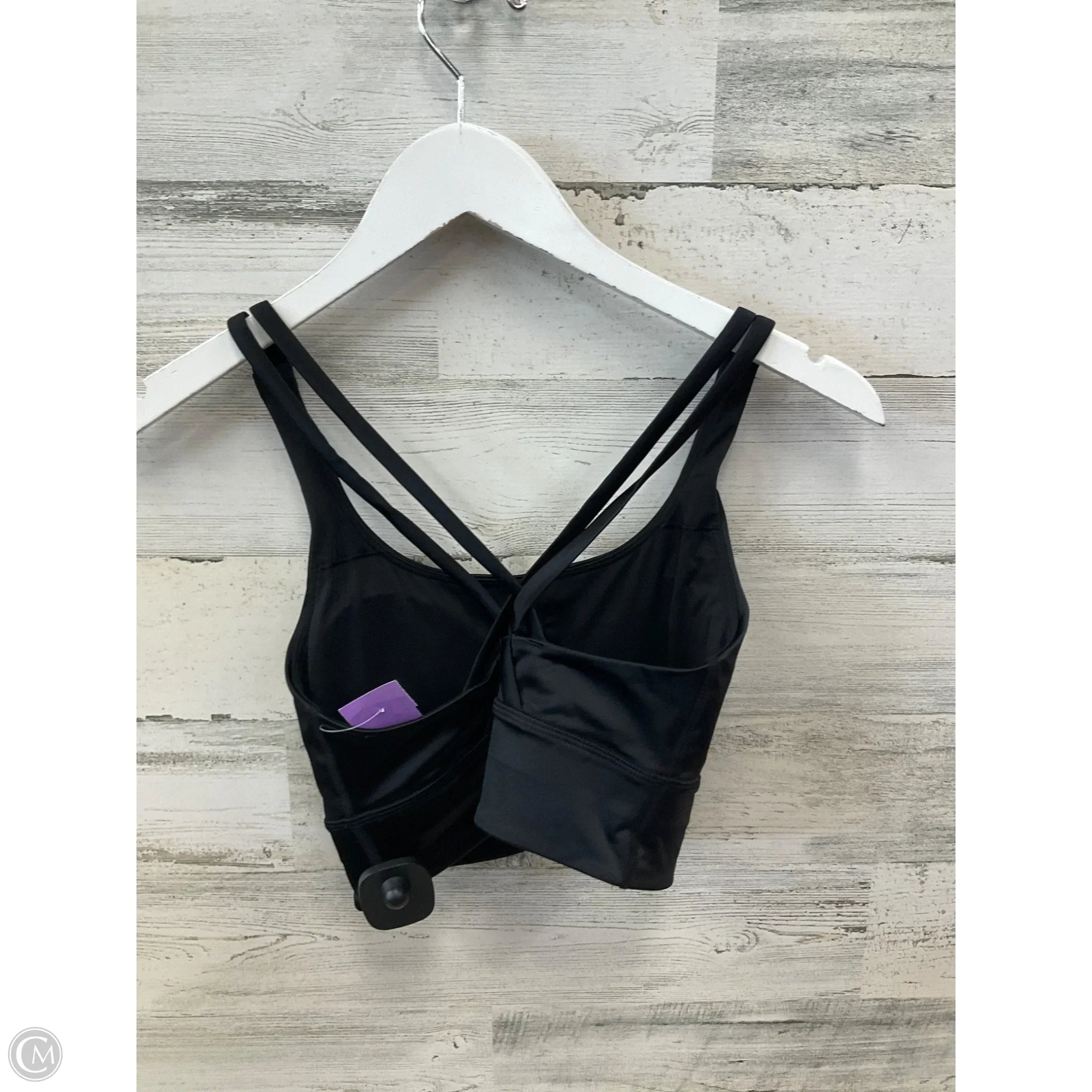Lululemon Black Athletic Sports Bra Size 4 - High Support Workout Top for Running, Yoga & Gym