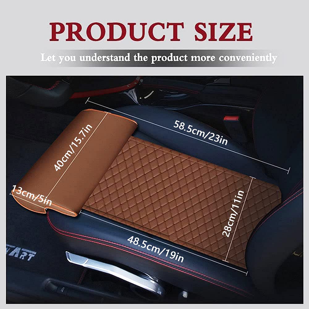 **Leather Knee Pads & Leg Support Cushion - Car Seat Extender for Long-Distance Driving, Office, Home, Bus & Train - Comfortable Leg Pillow (Black)**    *Perfect for Travel, Work, or Relaxation at Home*