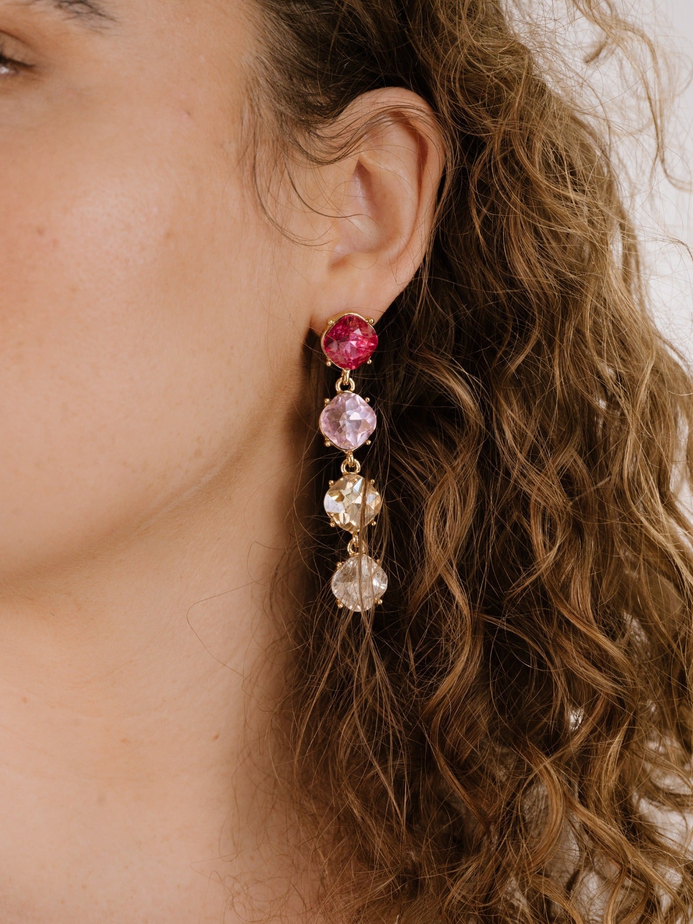 Four the Money Earrings - Stylish Gold Plated Hoop Earrings for Women | Perfect for Parties, Weddings & Everyday Wear