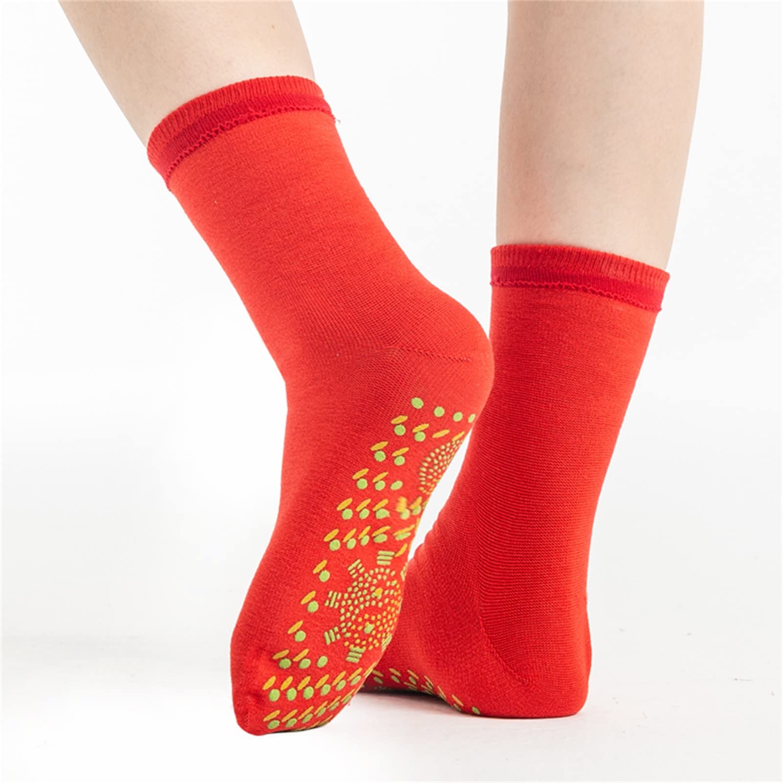 Keyiwa Self Heating Socks for Winter - Rechargeable Electric Foot Warmers with Massage Function, Breathable & Anti-Freezing Thermal Socks for Men & Women - Perfect for Outdoor Activities, Hiking, Skiing & Cold Weather