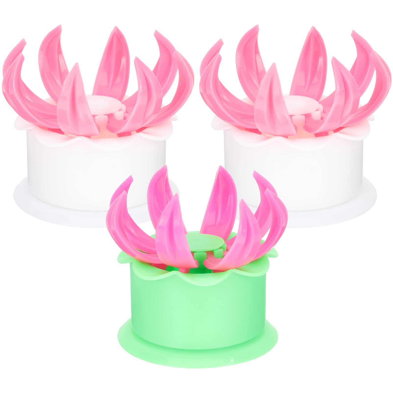 3-Piece Bun Mold Set - Creative Dumpling & Bao Maker for Homemade Stuffed Buns | Perfect for Asian Cooking, Steaming Buns, and Dumpling Making at Home