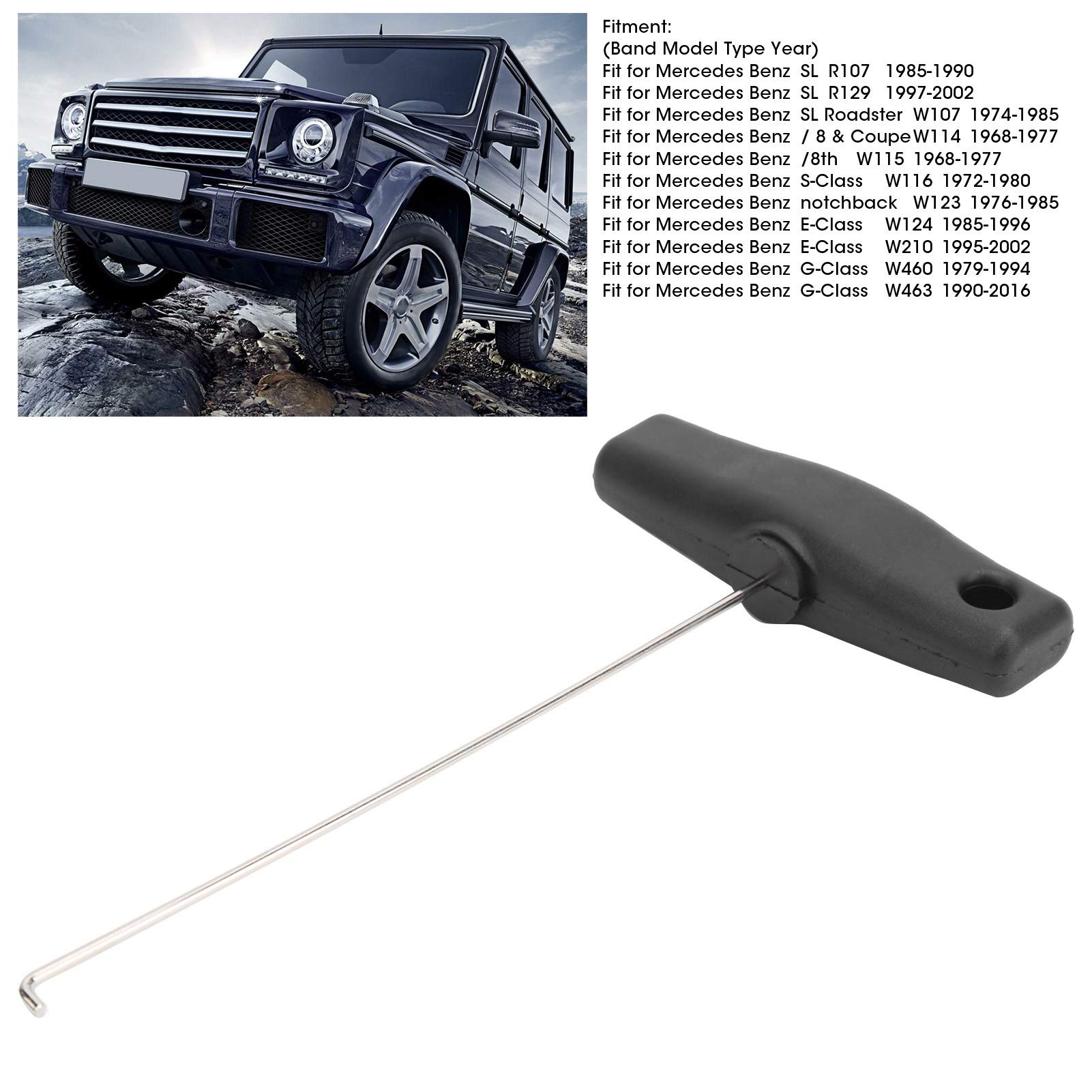 Auto Instrument Cluster & Air Vent Removal Tool T40207 - Compatible with Mercedes SL/S-Class/E-Class - Perfect for DIY Car Repairs & Dashboard Maintenance