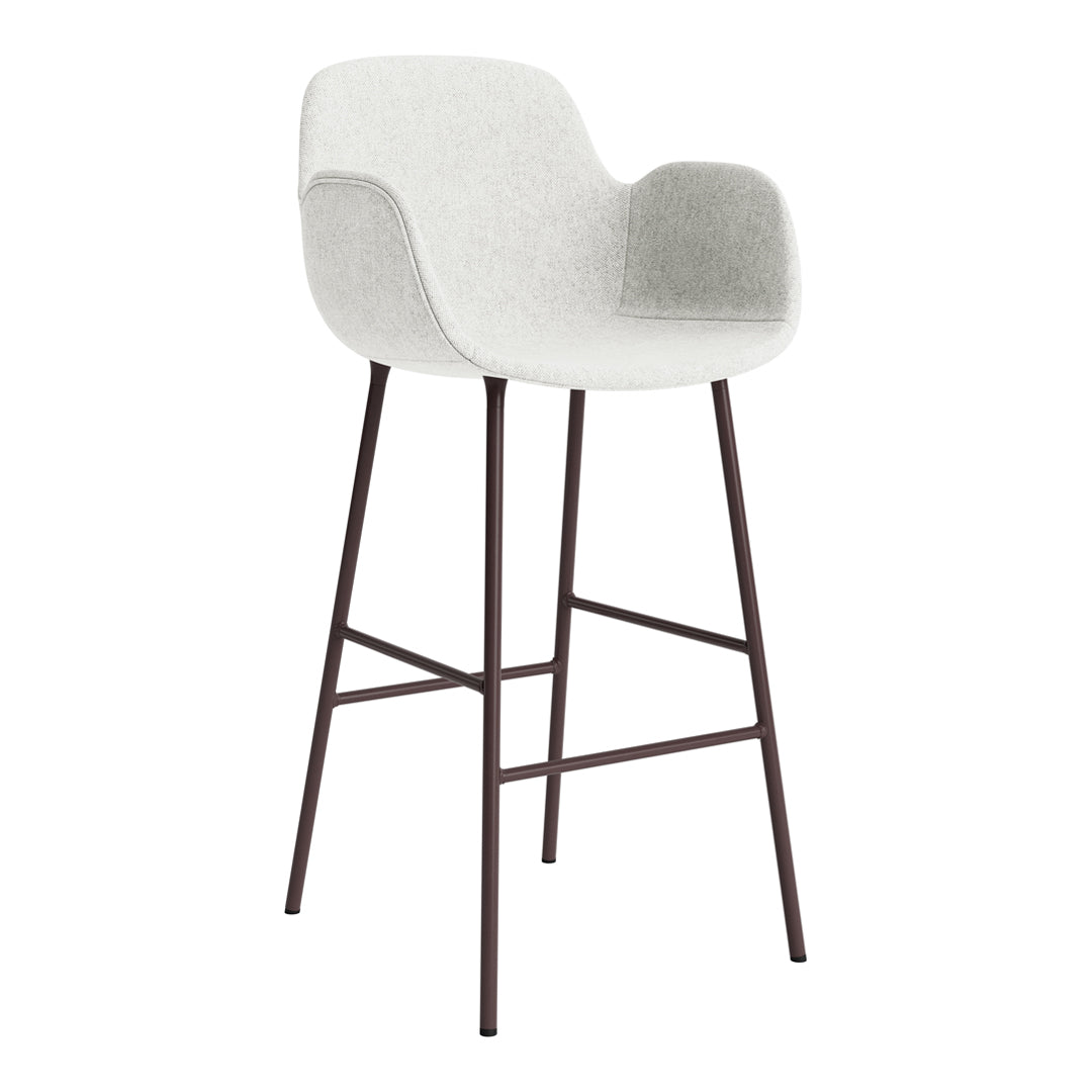 Form Bar Armchair - Fully Upholstered Modern Lounge Chair for Living Room, Bar, or Office | Comfortable Seating for Home Decor
