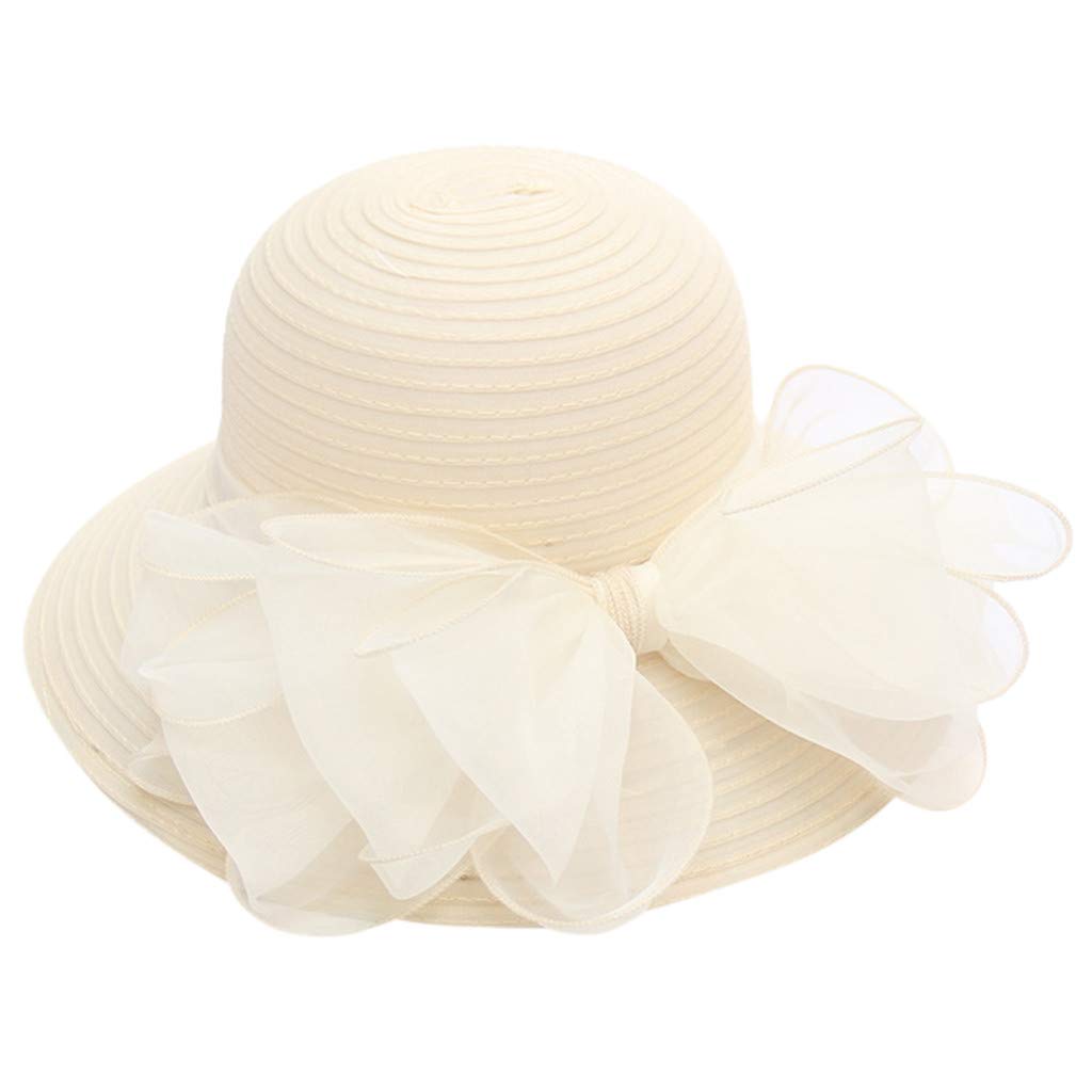 Stylish Women's Wide Brim Straw Sun Hat with UPF 30+ Sun Protection - Perfect for Beach Vacations, Summer Travel, and Outdoor Activities