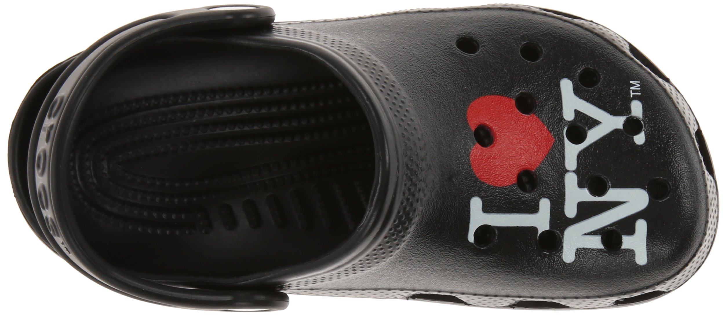 Crocs Kids' Classic Clogs with NYC Print - Comfortable Lightweight Slip-On Shoes for Boys & Girls - Perfect for School, Playdates & Outdoor Adventures