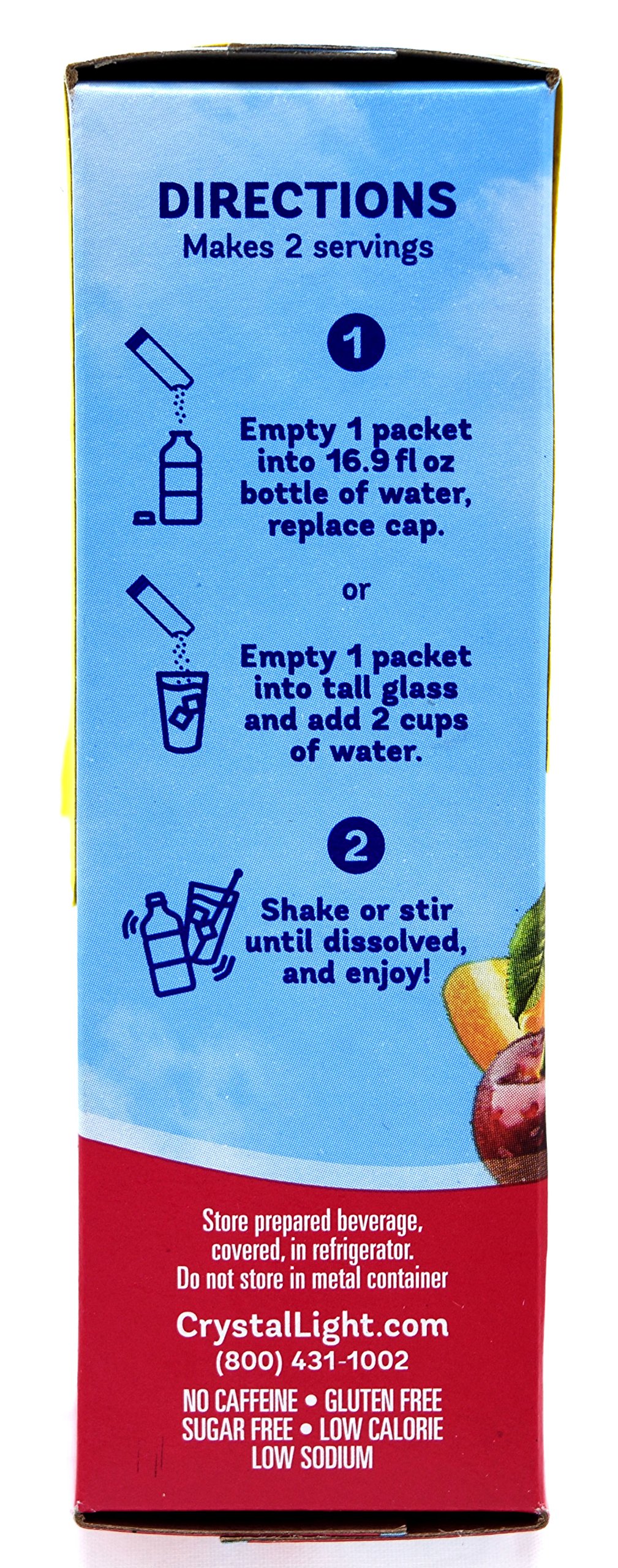 Crystal Light On The Go Fruit Punch Sugar-Free Drink Mix Packets - 10 Count Box (Pack of 20) | Refreshing Hydration for Workouts, Travel & On-The-Go Lifestyles