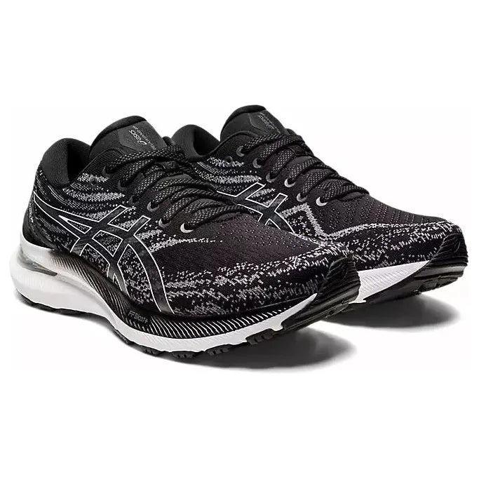 ASICS Women's Gel-Kayano 29 Running Shoes - Black/White - Stability & Cushion for Road Running, Jogging, Gym Workouts