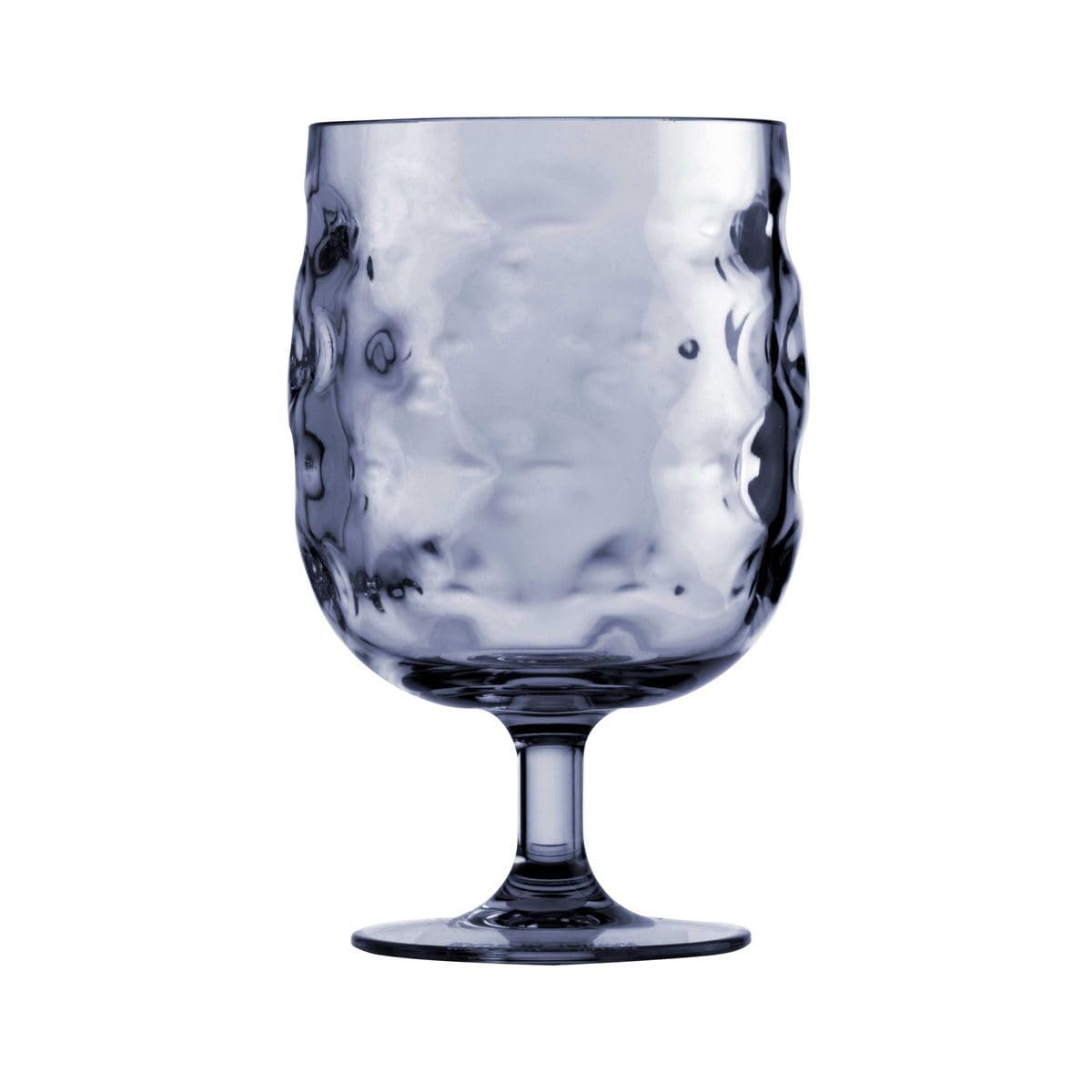 Premium Moon Blue Wine Glasses Set - 6-Piece Elegant Stemware for Red & White Wine - Perfect for Dinner Parties, Weddings & Romantic Evenings
