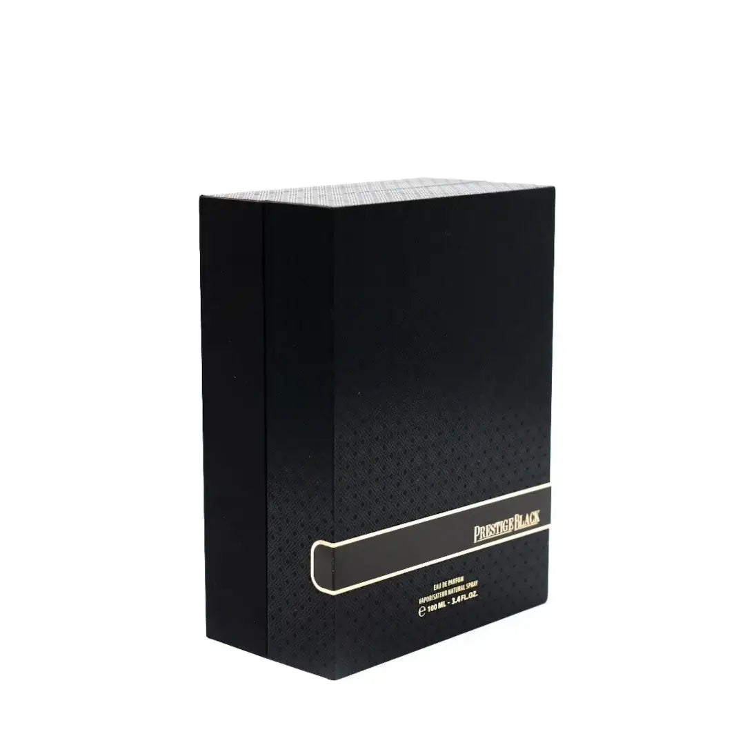 Prestige Black Eau de Parfum 100ml for Men - Luxury Long Lasting Fragrance for Date Night, Office & Special Occasions