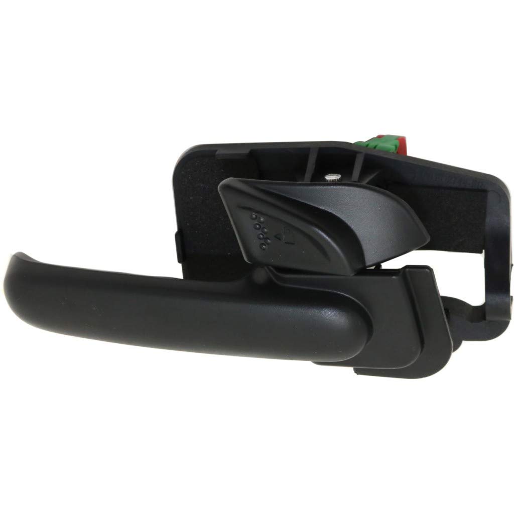 2002 Ford Explorer Sport Front Passenger Side Interior Door Handle - Textured Black with Door Lock Button | Base Trim | Perfect for Car Interior Upgrades & Repairs