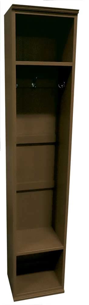 Sawdust City Mudroom Locker in Vintage Brown - Rustic Wooden Entryway Storage Cabinet for Shoes, Coats & Hats - Perfect for Farmhouse, Cottage & Country Home Entry Organization
