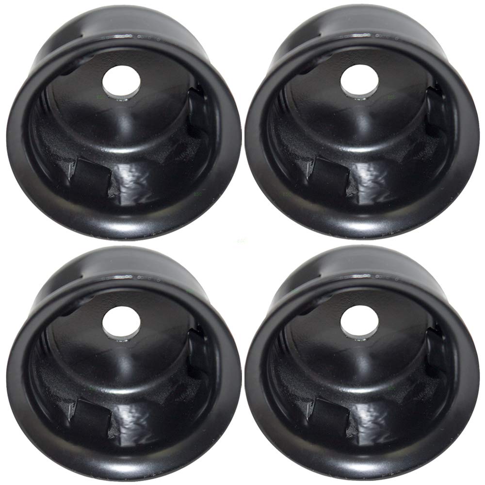 Brock Replacement 4-Piece Jounce Bumper Retainer Cup Set for 1997-2006 Jeep Wrangler (Part #52087635) - Perfect for Off-Roading & Suspension Maintenance