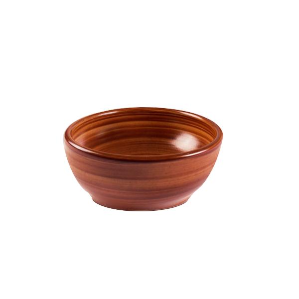 4-Piece Small Brownstone Bowls Set - Durable & Stylish Kitchenware for Salads, Snacks, and Desserts