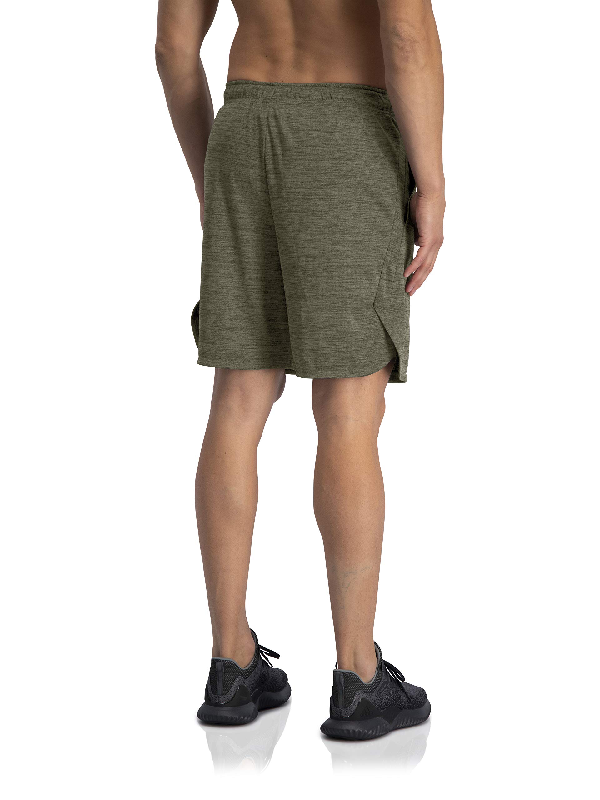 Dry FIT Gym Shorts for Men - Breathable Workout Running Shorts with Moisture Wicking Technology & Side Pockets - Perfect for Gym, Jogging, and Outdoor Sports