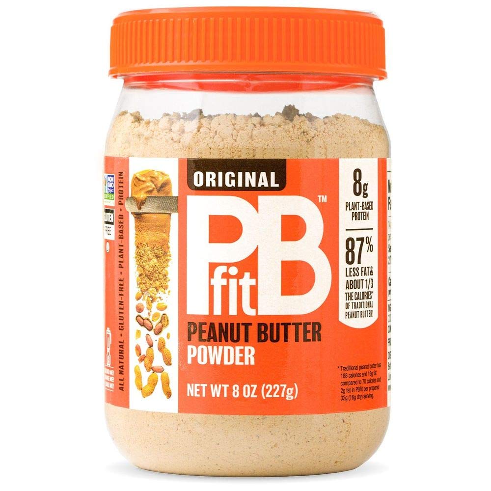 Betterbody Foods PB Fit Original Peanut Butter Powder, 8 Ounce (Pack of 6) | Low Fat, High Protein Powdered Peanut Butter for Smoothies, Baking & Healthy Snacks